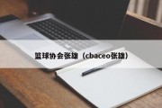 篮球协会张雄（cbaceo张雄）
