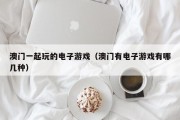 澳门一起玩的电子游戏（澳门有电子游戏有哪几种）