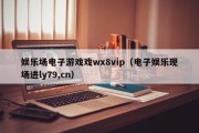娱乐场电子游戏戏wx8vip（电子娱乐现场进ly79,cn）