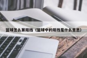 篮球怎么算阻挡（篮球中的阻挡是什么意思）