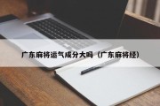 广东麻将运气成分大吗（广东麻将经）