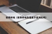 世界杯埃（世界杯埃及是属于亚洲队吗）