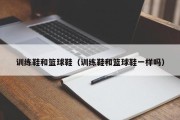 训练鞋和篮球鞋（训练鞋和篮球鞋一样吗）
