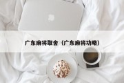 广东麻将取舍（广东麻将功略）